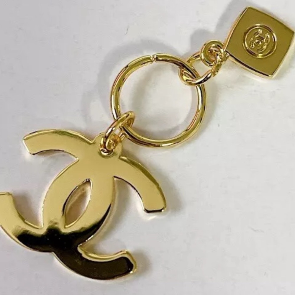 BUNDLE FOR HAZVILLA -Chanel Gold Number 5 Keychain